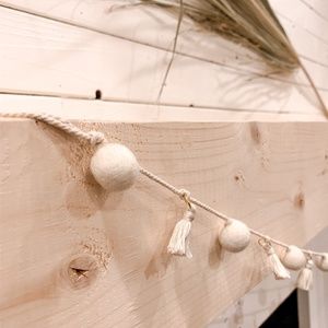 Tassel + Pom Garland